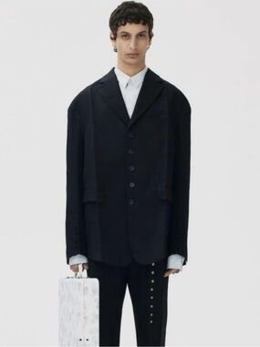 NWT H&M x Rokh Button-detail Wool Blazer